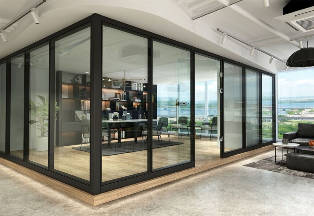 internal sliding partition